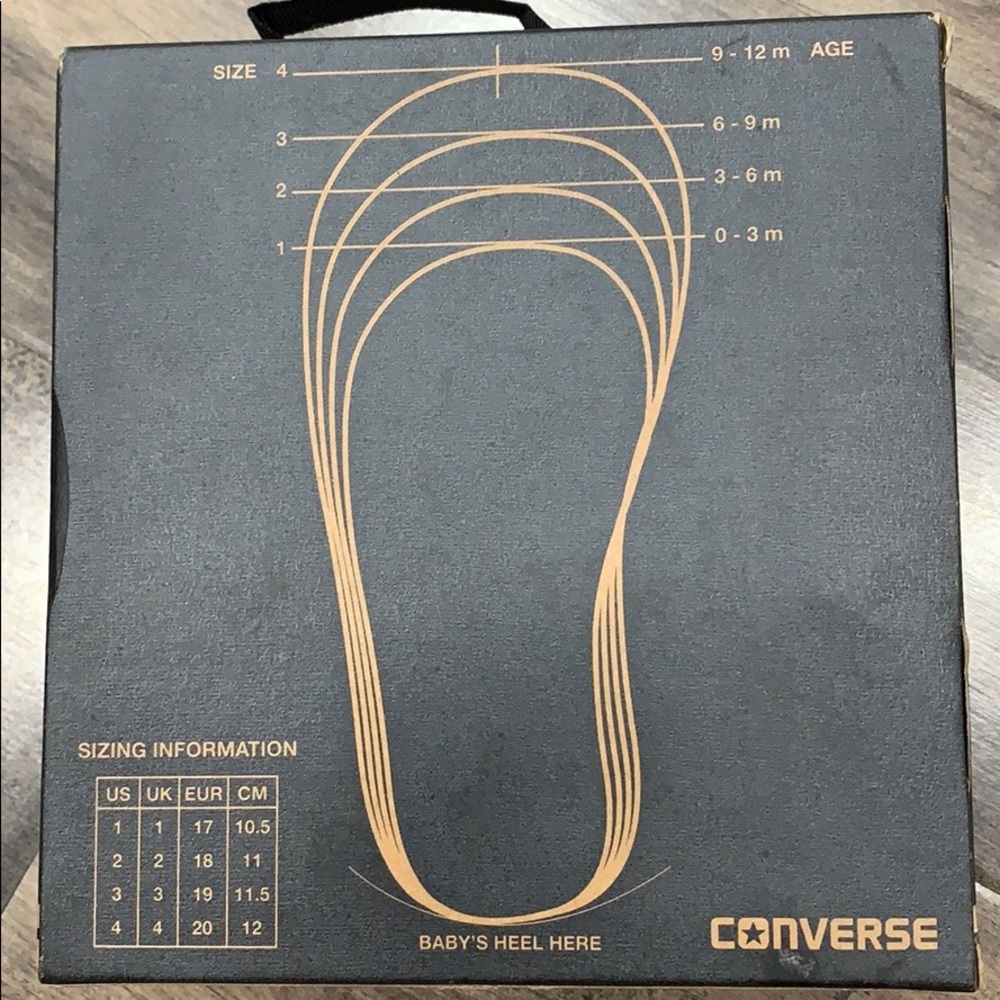 CONVERSE CTAS FIRST STAR HI ASH GREY/COU - Picture 16 of 16